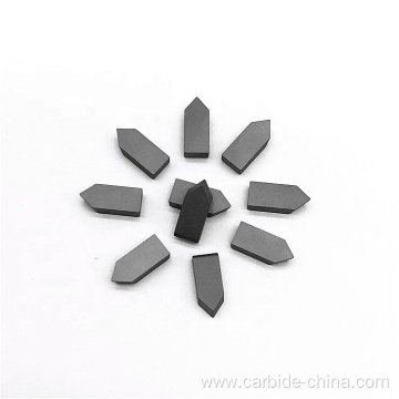 Carbide Welding Inserts Type E for Machining Steel